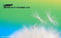 雨林木风win10 32位常见中文版v2022.07免激活